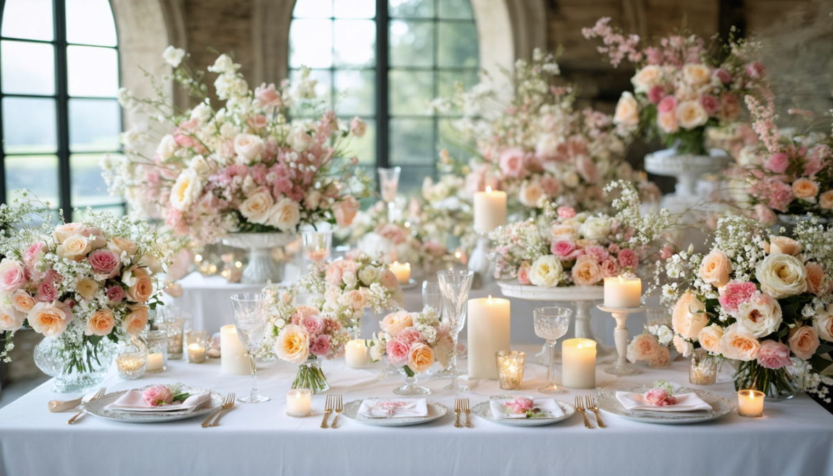 découvrez notre guide essentiel pour choisir les fleurs parfaites et rendre votre mariage inoubliable grâce à des compositions florales élégantes et personnalisées.