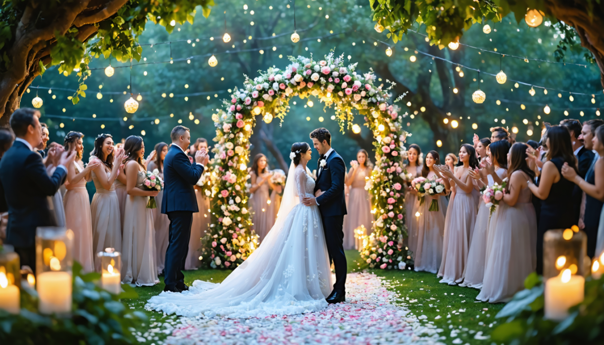 découvrez comment transformer votre mariage en un spectacle féerique et inoubliable grâce à des idées magiques et une organisation parfaite.