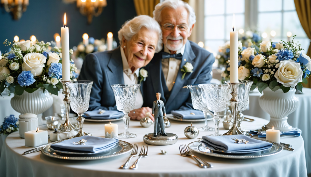 célébrez vos noces de plomb avec nos idées, traditions et symboles pour un anniversaire de mariage inoubliable.