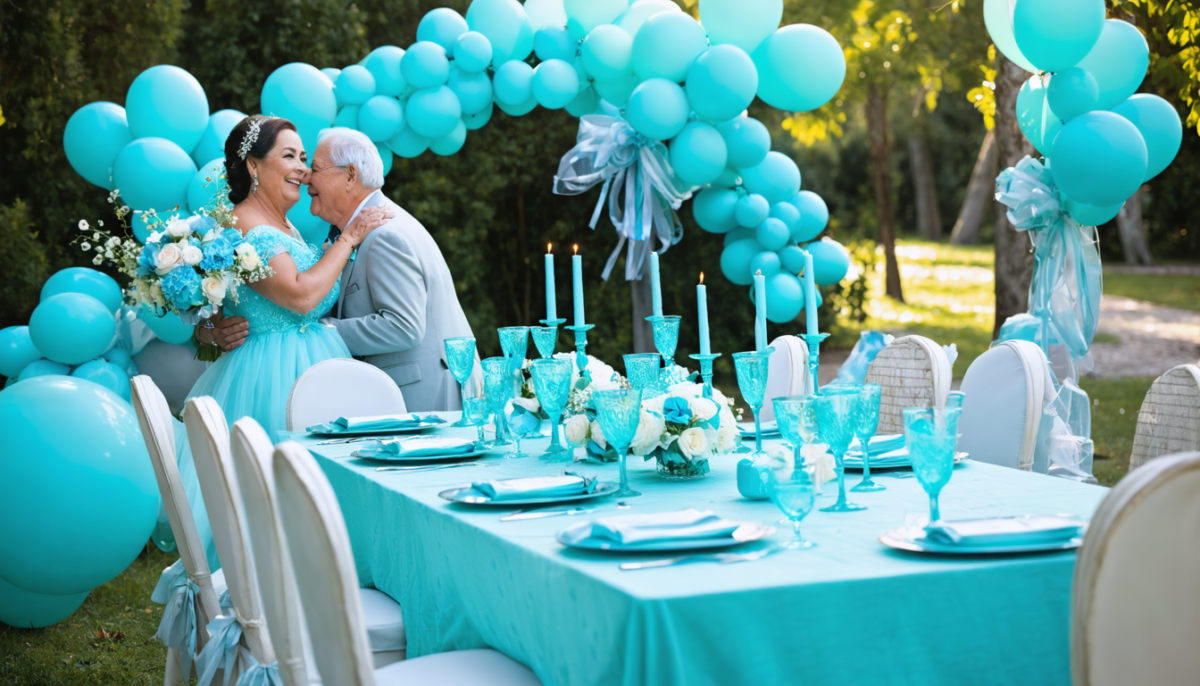 découvrez des idées inspirantes pour célébrer vos noces de turquoise avec émotion et créativité. transformez votre anniversaire de mariage en une fête mémorable et pleine de tendresse.