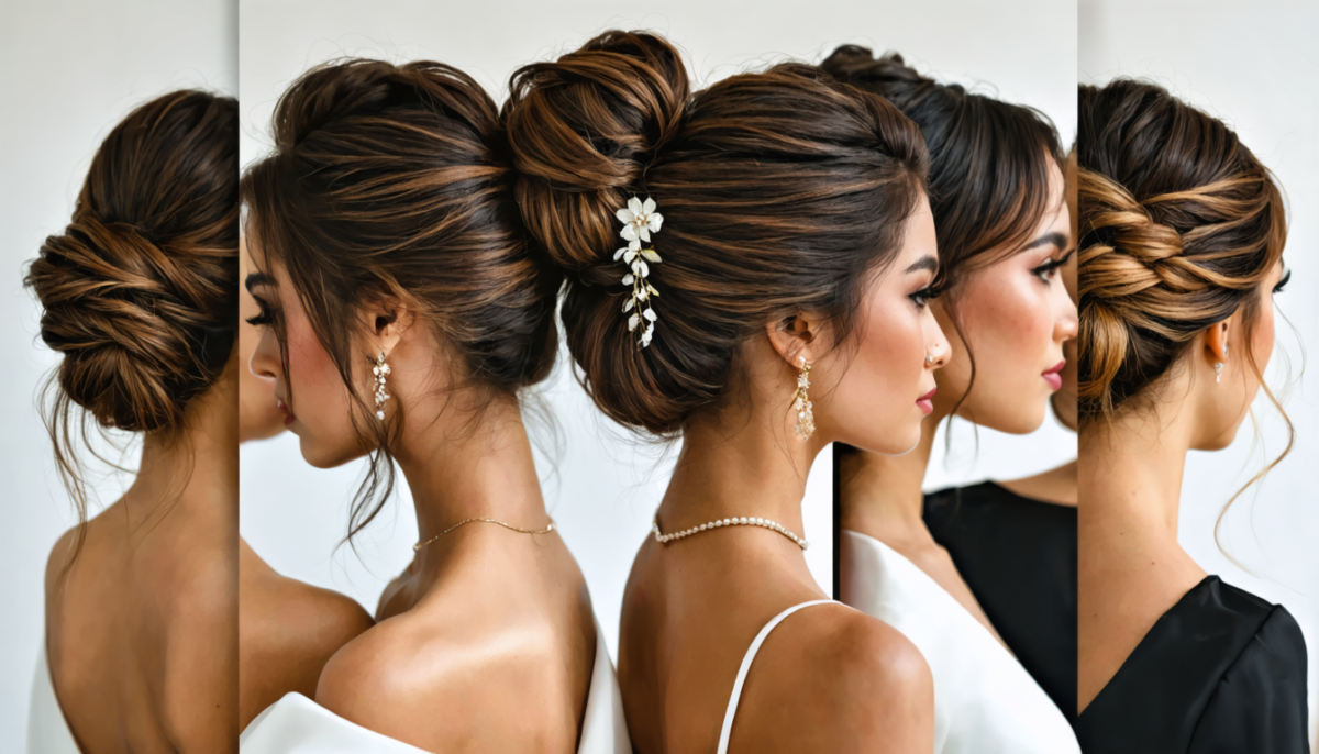 découvrez 7 astuces élégantes et faciles pour réaliser vous-même un chignon d'invitée de mariage et être éclatante le jour j.
