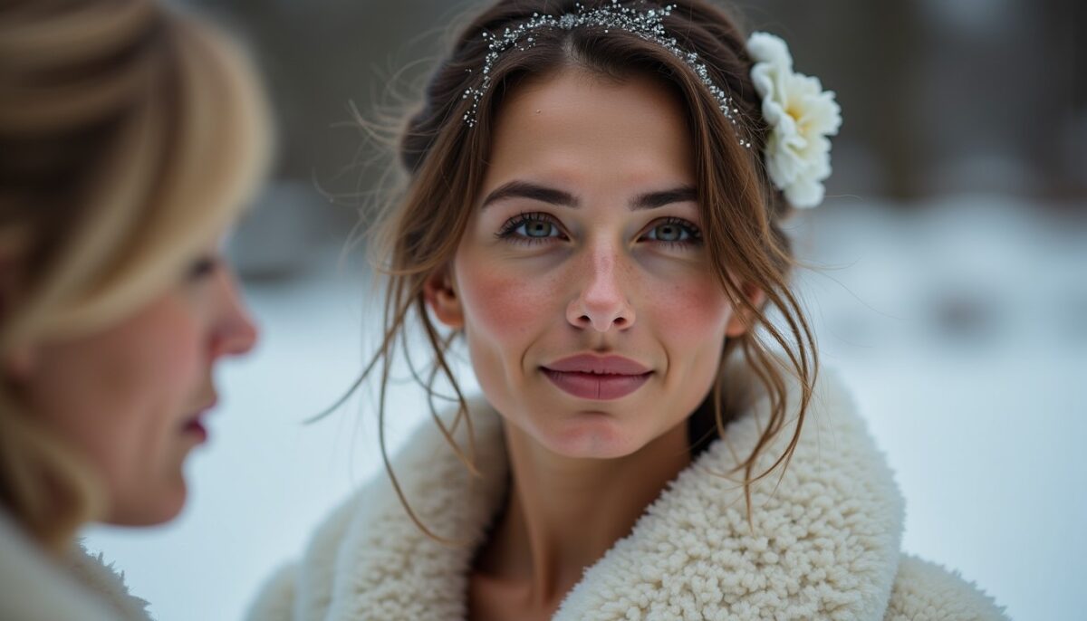 Robes de mariée hivernales : allier élégance et chaleur pour un jour unique